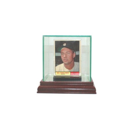 SINGLE TRADING CARD GLASS DISPLAY CASE